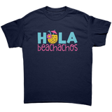 Hola_Beachachos_Beach_Design_Unisex_T-Sh_Navy_Front_Mockup.png