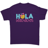 Hola_Beachachos_Beach_Design_Unisex_T-Sh_Purple_Front_Mockup.png