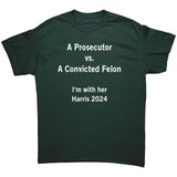 I'M with HER Prosecutor vs Felon Harris 2024 T-Shirt