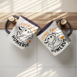 I Found this Humerus Funny Ghost 11oz White or Color Accent Coffee Mug