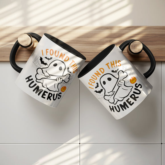 I Found this Humerus Funny Ghost 11oz White or Color Accent Coffee Mug