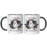 I Put the BOO in Boujee 11oz Color Accent or Plain White Coffee Mug