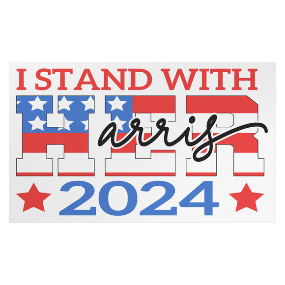 I STAND with HER Kamala Harris 2024 Magnet