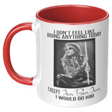 I Would Do JON BON JOVI 11 oz Color Accent Mug