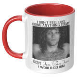 I Would Do Jon Bon Jovi 11 oz Color Accent or Plain White Mug