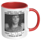I Would Do Jon Bon Jovi 11 oz Color Accent or Plain White Mug