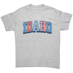 Idaho_Unisex_T-Shirt_State_Pride_Ash_Grey_Front_Mockup.png