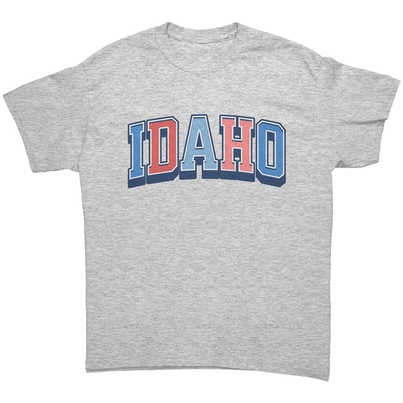 Idaho_Unisex_T-Shirt_State_Pride_Ash_Grey_Front_Mockup.png