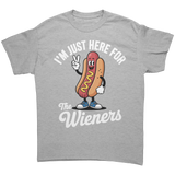Im_Just_Here_for_the_Wieners_Unisex_T-S_Sport_Grey_Front_Mockup.png