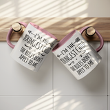 I'm The Youngest, The Rules Don't Apply to Me 11oz Color Accent Coffee Mug