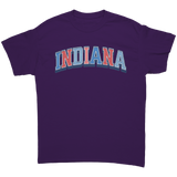 Indiana_Unisex_T-Shirt_State_Pride_Purple_Front_Mockup.png