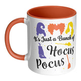 It's Just a Bunch of Hocus Pocus 11oz Purple Accent Coffee Mug