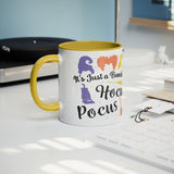 It's Just a Bunch of Hocus Pocus 11oz Yellow Accent Coffee Mug