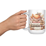 JUST A GIRL WHO LOVES FALL 15oz COFFEE MUG