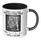 I Would Do JON BON JOVI 11 oz Black Accent Mug