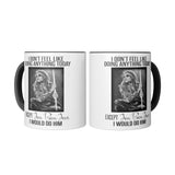 I Would Do JON BON JOVI 11 oz Black Accent Mug