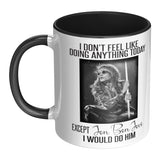 I Would Do JON BON JOVI 11 oz Black Accent Mug
