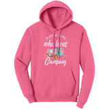 Just a Girl Who Loves CAMPING Unisex HOODIE