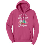 Just a Girl Who Loves CAMPING Unisex HOODIE