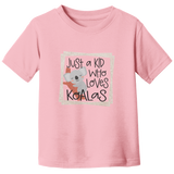 Just_a_Kid_Who_Loves_Koalas__Toddler_T-S_Pink_Front_Mockup.png