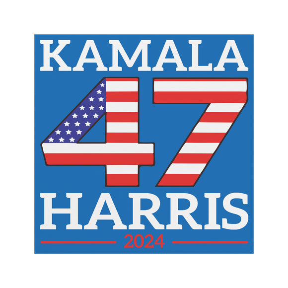 KAMALA HARRIS 47 CAR MAGNET 2024