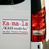 KAMALA Madam President Car Magnet Harris 2024