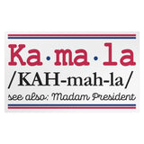 KAMALA Madam President Car Magnet Harris 2024