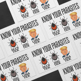 KNOW Your Parasites TRUMP Luna Tick CAR MAGNET