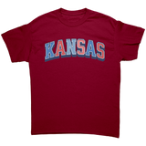 Kansas_Unisex_T-Shirt_State_Pride_Cardinal_Red_Front_Mockup.png