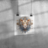 LEO Astrological Zodiac Sign 12x12 Poster