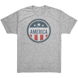 MADE in AMERICA Triblend Short Sleeve T-Shirt