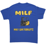 MILF_Man_I_Love_Forklifts_Unisex_T-Shirt_Royal_Front_Mockup.png