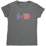 Mama_Colorful_Mom_Design_Womens_T-Shirt_Graphite_Heather_Mockup.png