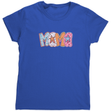 Mama_Colorful_Mom_Design_Womens_T-Shirt_Royal_Mockup.png