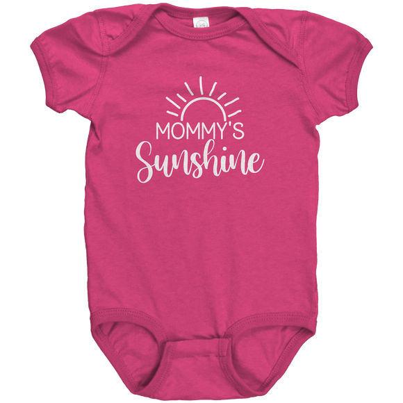 Mommys_Sunshine_Baby_Snap_Bodysuit_Ones_Hot_Pink_Mockup.png