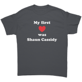 My_First_Love_was_Shaun_Cassidy_Unisex_T_Charcoal_Front_Mockup.png