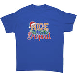 Nice List Dropout Christmas Humor Unisex T-Shirt