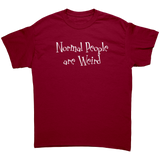 Normal_People_are_Weird_Unisex_T-Shirt_Cardinal_Red_Front_Mockup.png_15786725