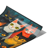 POP ART Look Multiple CATS 11x14 PRINT POSTER