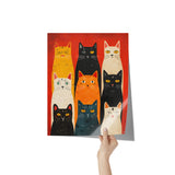 POP ART Look Multiple CATS 11x14 PRINT POSTER