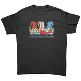 Peace_Love_Beach_Garden_Gnomes_Unisex_T-_Black_Front_Mockup.png_15786463