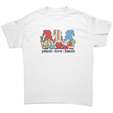 Peace_Love_Beach_Garden_Gnomes_Unisex_T-_White_Front_Mockup.png_15786462