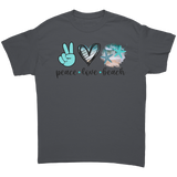 Peace_Love_Beach_Unisex_T-Shirt_Charcoal_Front_Mockup.png