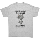 Please_Do_Not_Disturb_Funny_Cat_T-Shirt_Ash_Grey_Front_Mockup.png