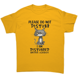 Please_Do_Not_Disturb_Funny_Cat_T-Shirt_Gold_Front_Mockup.png