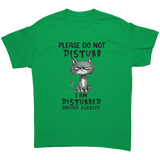 Please_Do_Not_Disturb_Funny_Cat_T-Shirt_Irish_Green_Mockup.png