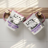 Purranormal Cativity Funny Ghost Cat 11oz White or Color Coffee Mug