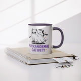 Purranormal Cativity Funny Ghost Cat 11oz White or Color Coffee Mug
