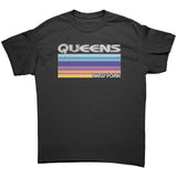 QUEENS, NEW YORK Retro 70’s 80’s Look Unisex T-SHIRT