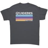 QUEENS, NEW YORK Retro 70’s 80’s Look Unisex T-SHIRT